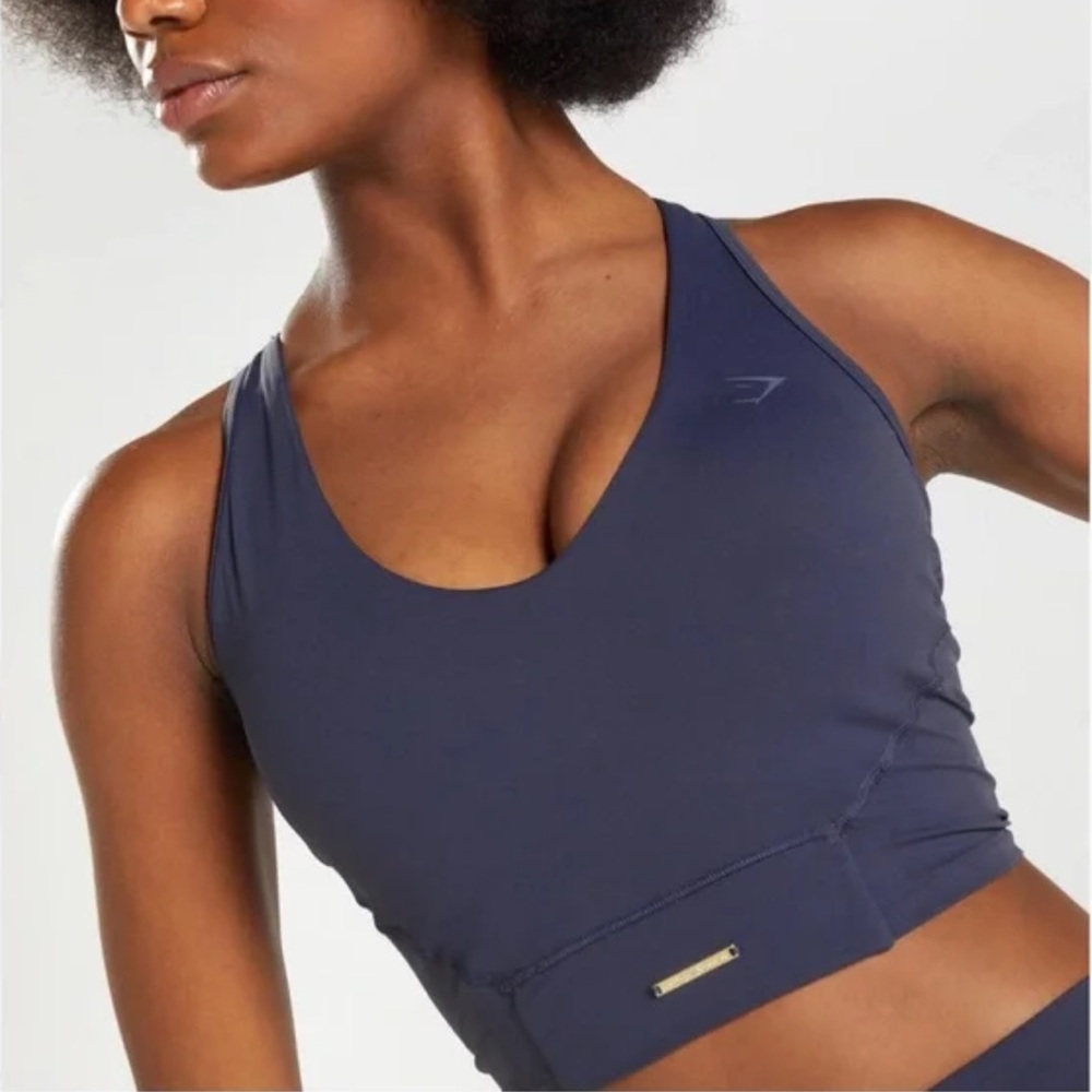 Gymshark Whitney Crop Tank - Indigo Navy